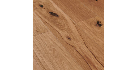 Landhausdiele Eiche rustikal per m² - Eichefarben, KONVENTIONELL, Holz (220/18,5/1,3cm) - Ambiente