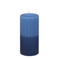KERZE - Dunkelblau, Basics, Paraffin (6,8/15cm) - Steinhart