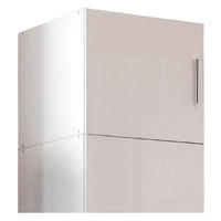 AUFSATZSCHRANK 45/40/40 cm  in  - Chromfarben/Weiß, KONVENTIONELL, Holzwerkstoff/Kunststoff (45/40/40cm) - Xora