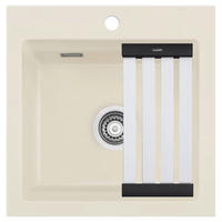SPÜLE Kara 51 / 50030119  - Creme, Basics, Keramik (51/20/51cm) - Systemceram