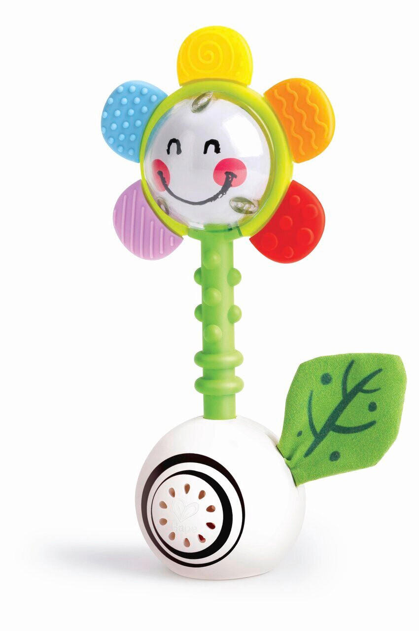 RASSEL Hape Baby Spielzeug  - Multicolor, Basics, Kunststoff/Textil (8,3/15,2/4,9cm) - Hape