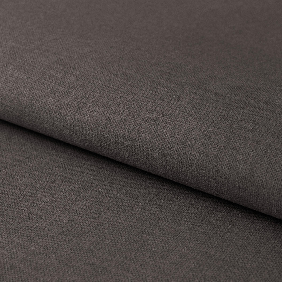 WOHNLANDSCHAFT Dunkelbraun Webstoff  - Dunkelbraun/Schwarz, MODERN, Kunststoff/Textil (233/311cm) - MID.YOU