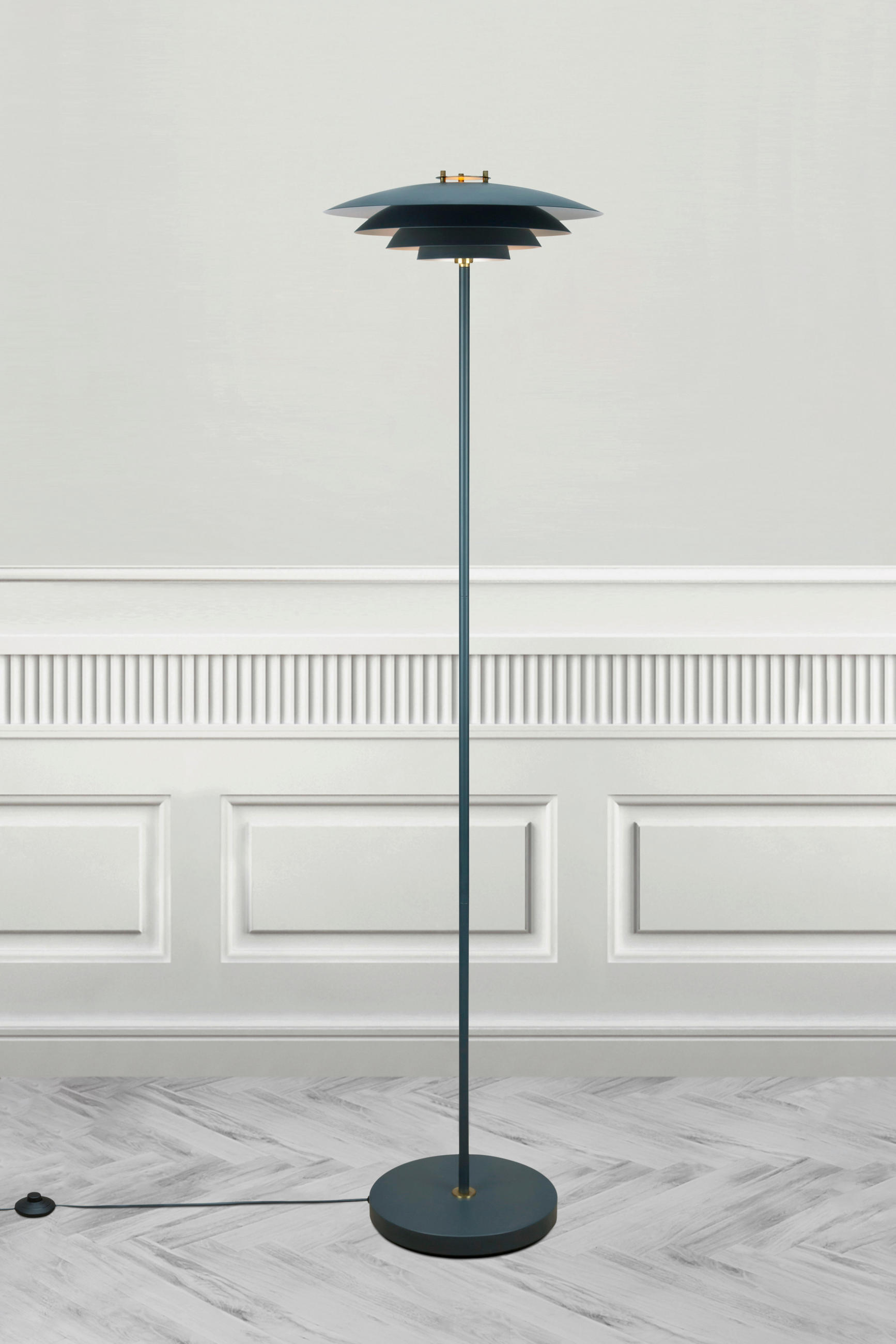 STEHLEUCHTE 38/150 cm    - Anthrazit, Design, Metall (38/150cm) - Nordlux