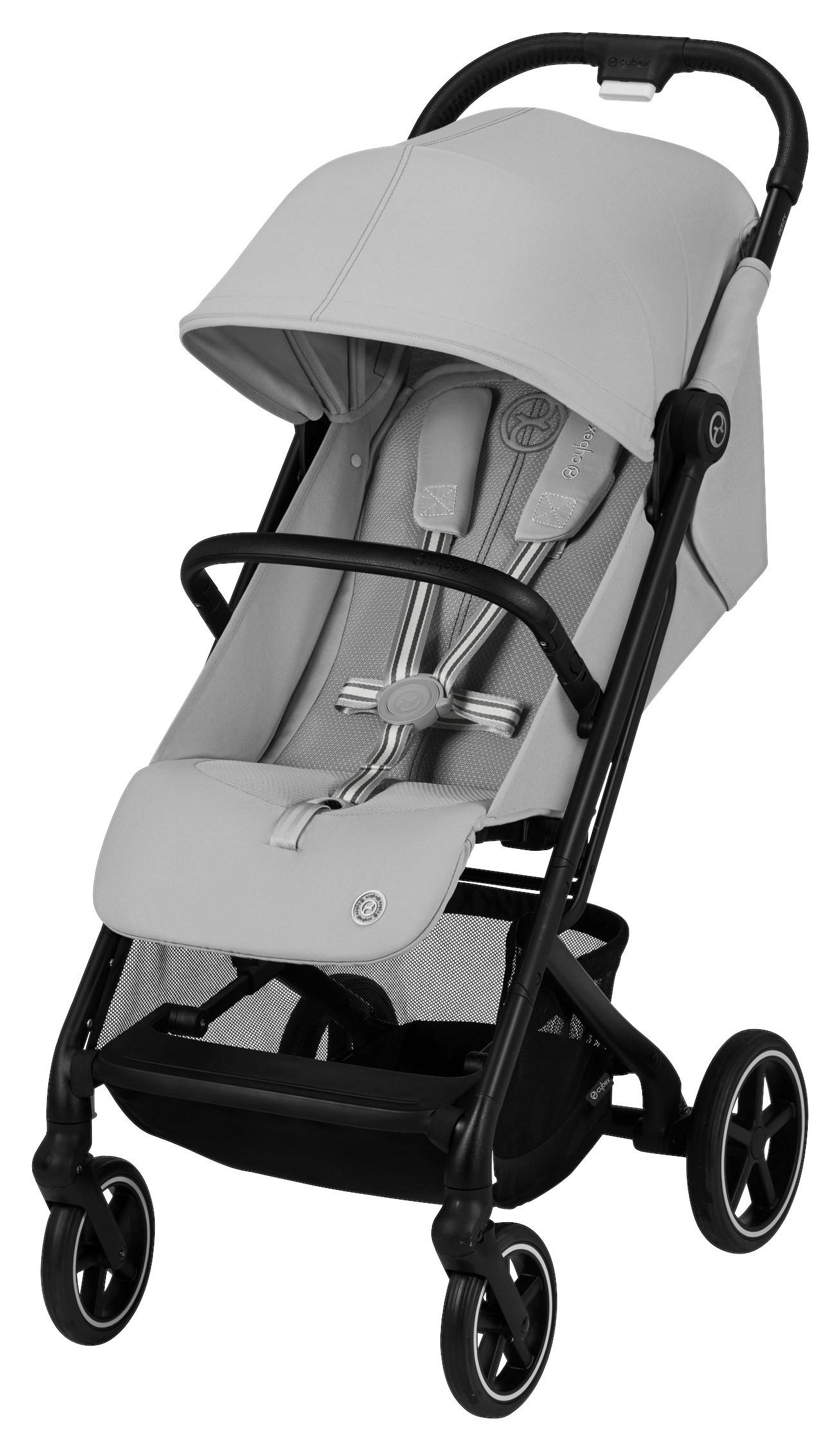 BUGGY Beezy  - Hellgrau/Schwarz, Basics, Textil/Metall (29/65/10,1cm) - Cybex