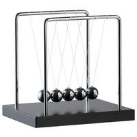Sculptură - negru, Trend, plastic/metal (18/18/15cm) - Ambia Home