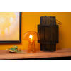 TISCHLEUCHTE 23/23/28 cm   - Orange, Trend, Glas (23/23/28cm) - Lucide