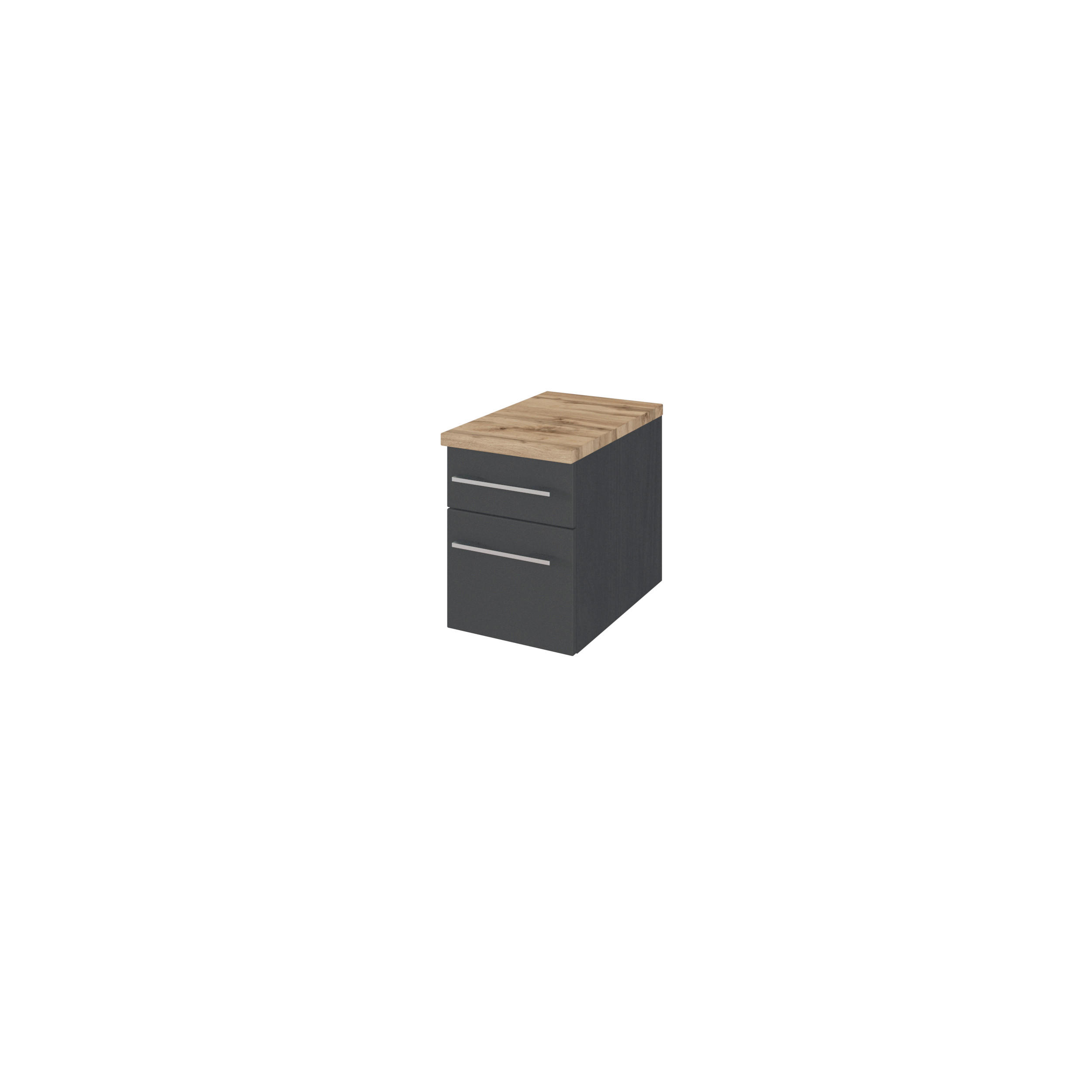 Xora Unterschrank Grau 30x41x47 cm