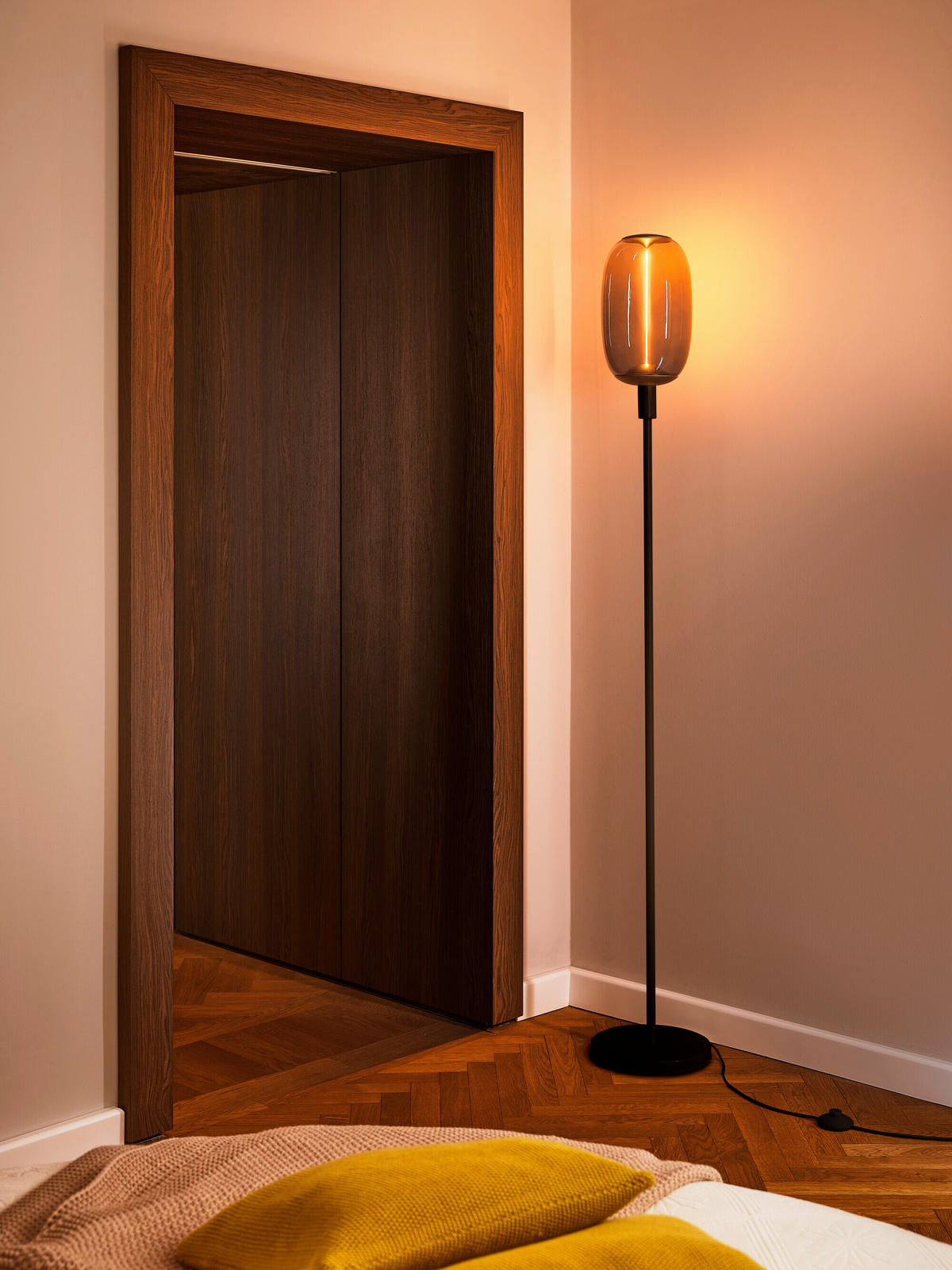 STEHLEUCHTE 26/146 cm   - Dunkelgrau, Basics, Metall (26/146cm) - Osram