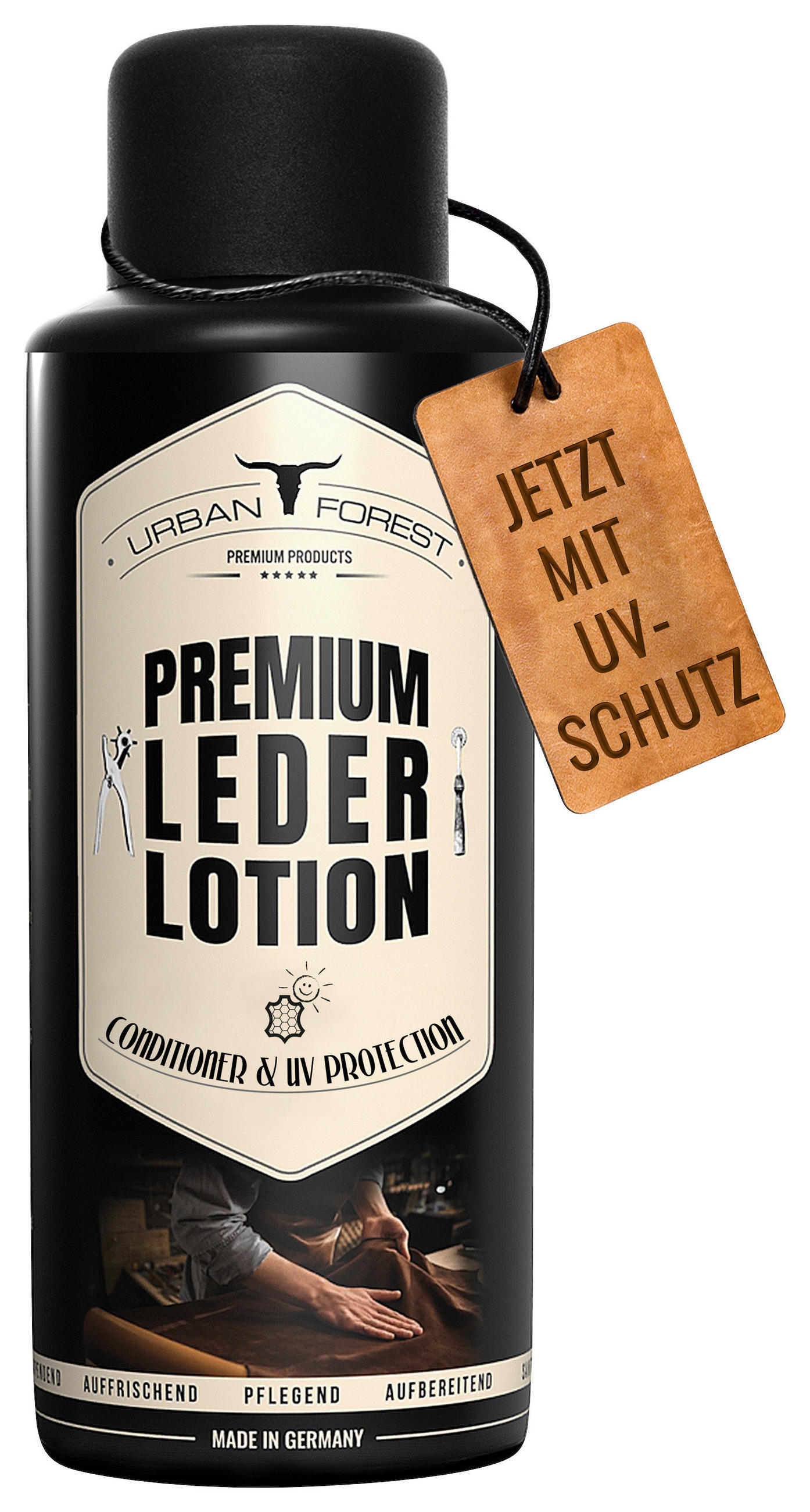 LÄDERVÅRD - Basics, plast (500ml) - Urban Forest