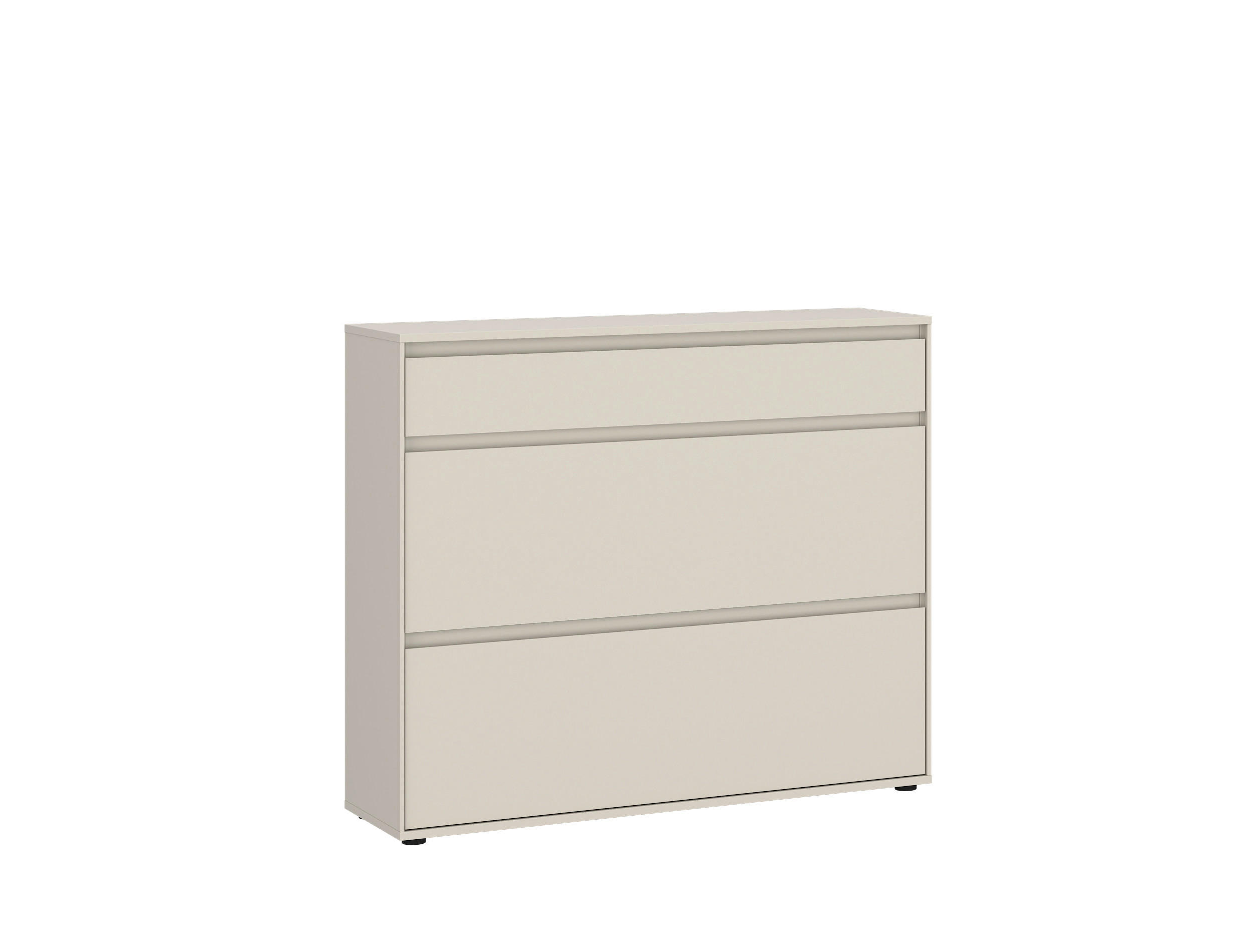 SCHUHSCHRANK Kaschmir  - Kaschmir, Design, Holzwerkstoff (115,5/96,8/35,3cm) - Livetastic