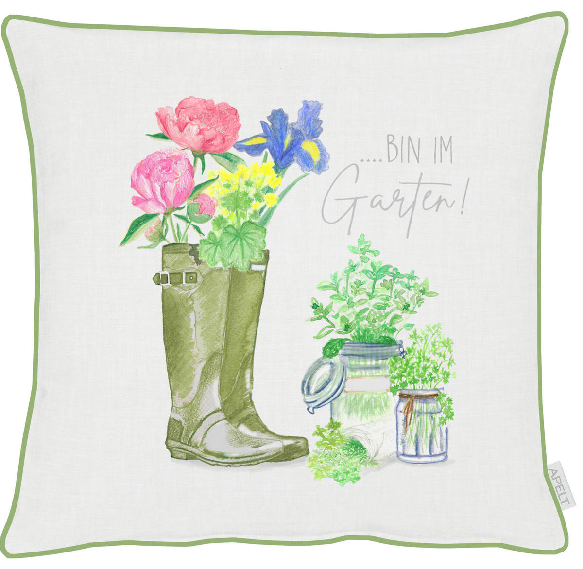 KISSENHÜLLE 46/46 cm  - Multicolor, Basics, Textil (46/46cm) - Novel
