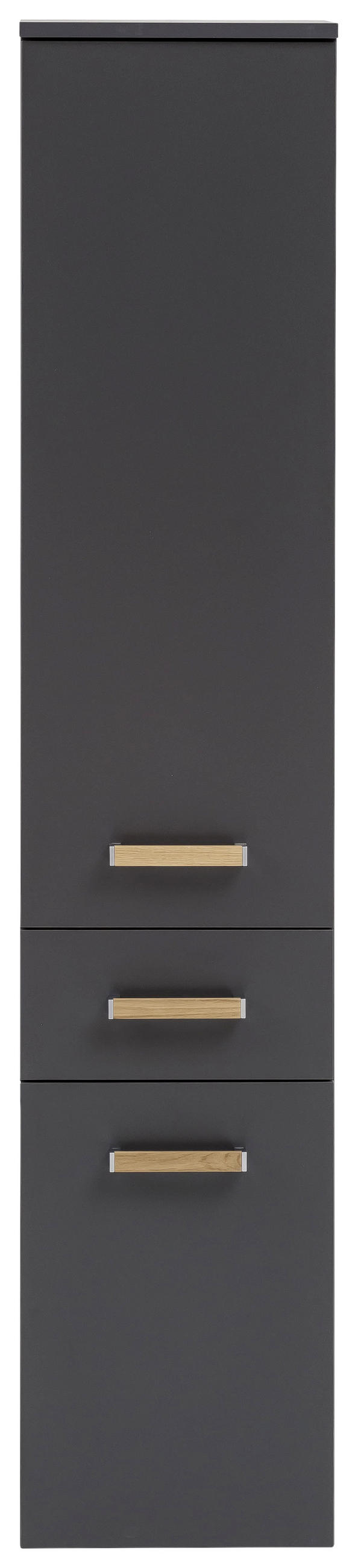HOCHSCHRANK 32,7/160,1/35,3 cm  - Anthrazit, MODERN, Holz/Holzwerkstoff (32,7/160,1/35,3cm) - Stylife