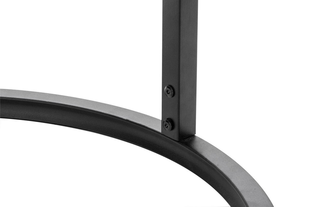 COUCHTISCH in Holz, Metall, Holzwerkstoff 80/45/80 cm  - Schwarz/Naturfarben, Design, Holz/Holzwerkstoff (80/45/80cm) - MID.YOU