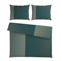 BETTWÄSCHE 3-teilig Satin 200/200 cm  - Grün, Design, Textil (200/200cm) - Dieter Knoll