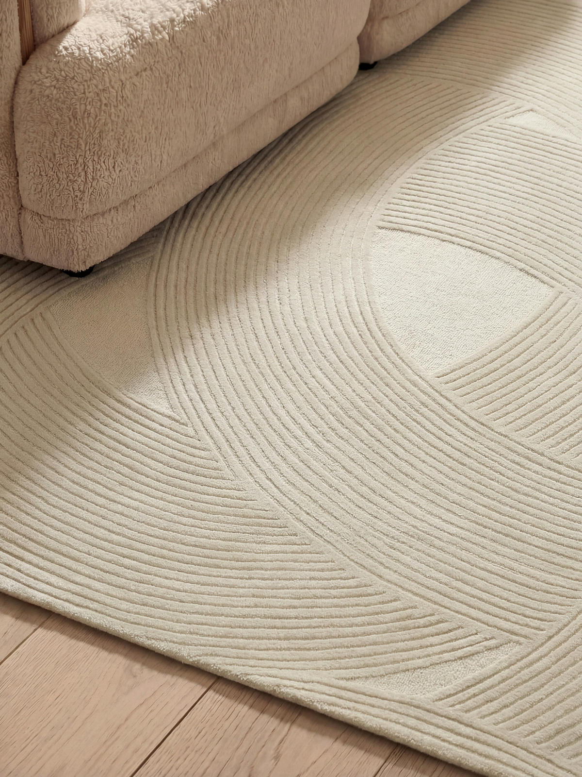 WOLLTEPPICH 200/300 cm Kensington Creme rechteckig  - Creme, Basics, Textil (200/300cm) - Ted Baker