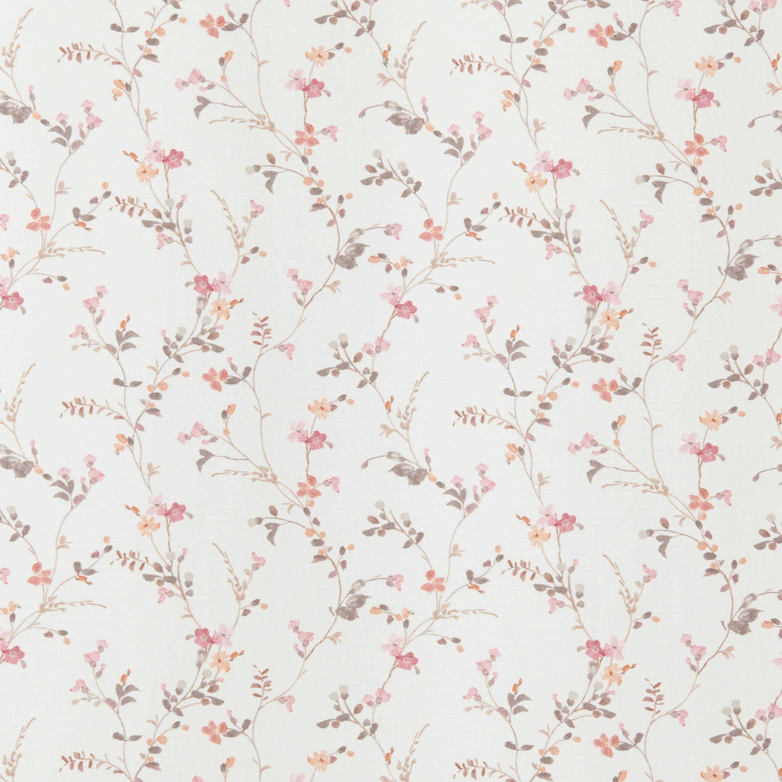 VORHANGSTOFF per lfm blickdicht  - Bordeaux/Hellgrün, ROMANTIK / LANDHAUS, Textil (140cm) - Landscape