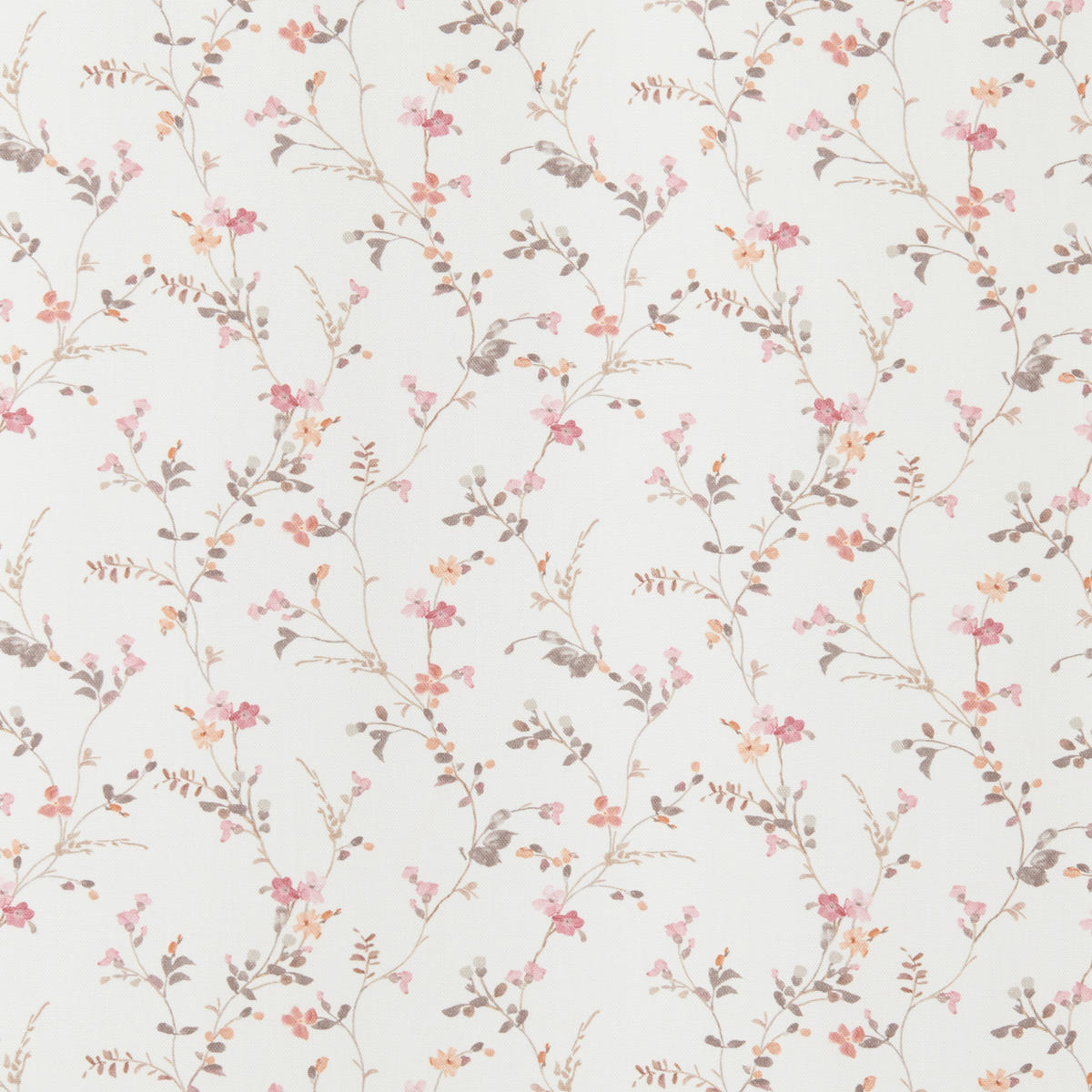 VORHANGSTOFF per lfm blickdicht  - Bordeaux/Hellgrün, ROMANTIK / LANDHAUS, Textil (140cm) - Landscape