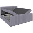 BOXBETT 180/200 cm  in Grau  - Schwarz/Grau, KONVENTIONELL, Holz/Textil (180/200cm) - Carryhome