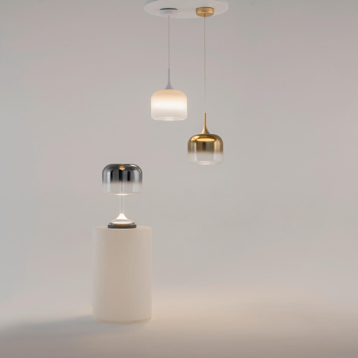 PENDELLEUCHTE 26/339.5 cm    - Goldfarben, Design, Metall (26/339.5cm) - MAYTONI