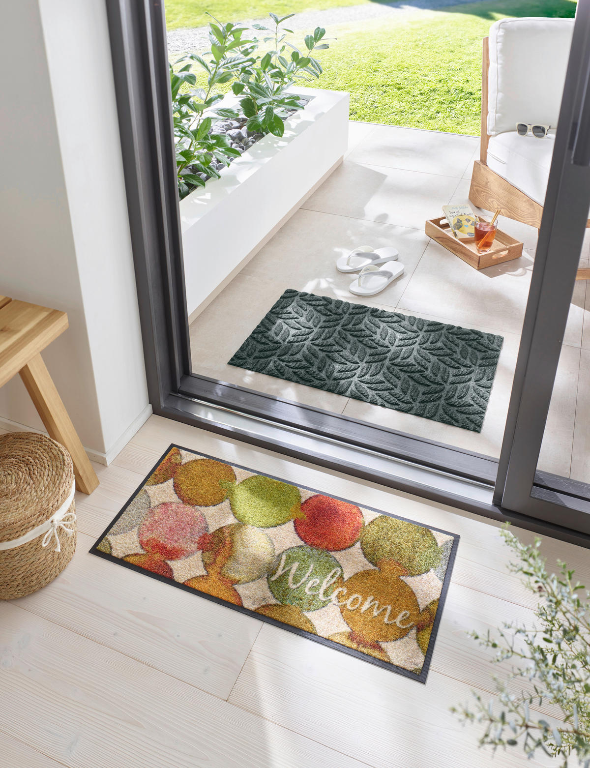 LÄUFER 35/75 cm Charming Path Beige  - Beige, Trend, Kunststoff/Textil (35/75cm) - wash+dry