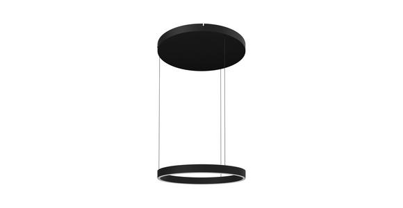 LED-HÄNGELEUCHTE Kent 60/170 cm  - Schwarz, Design, Kunststoff/Metall (60/170cm) - Dieter Knoll