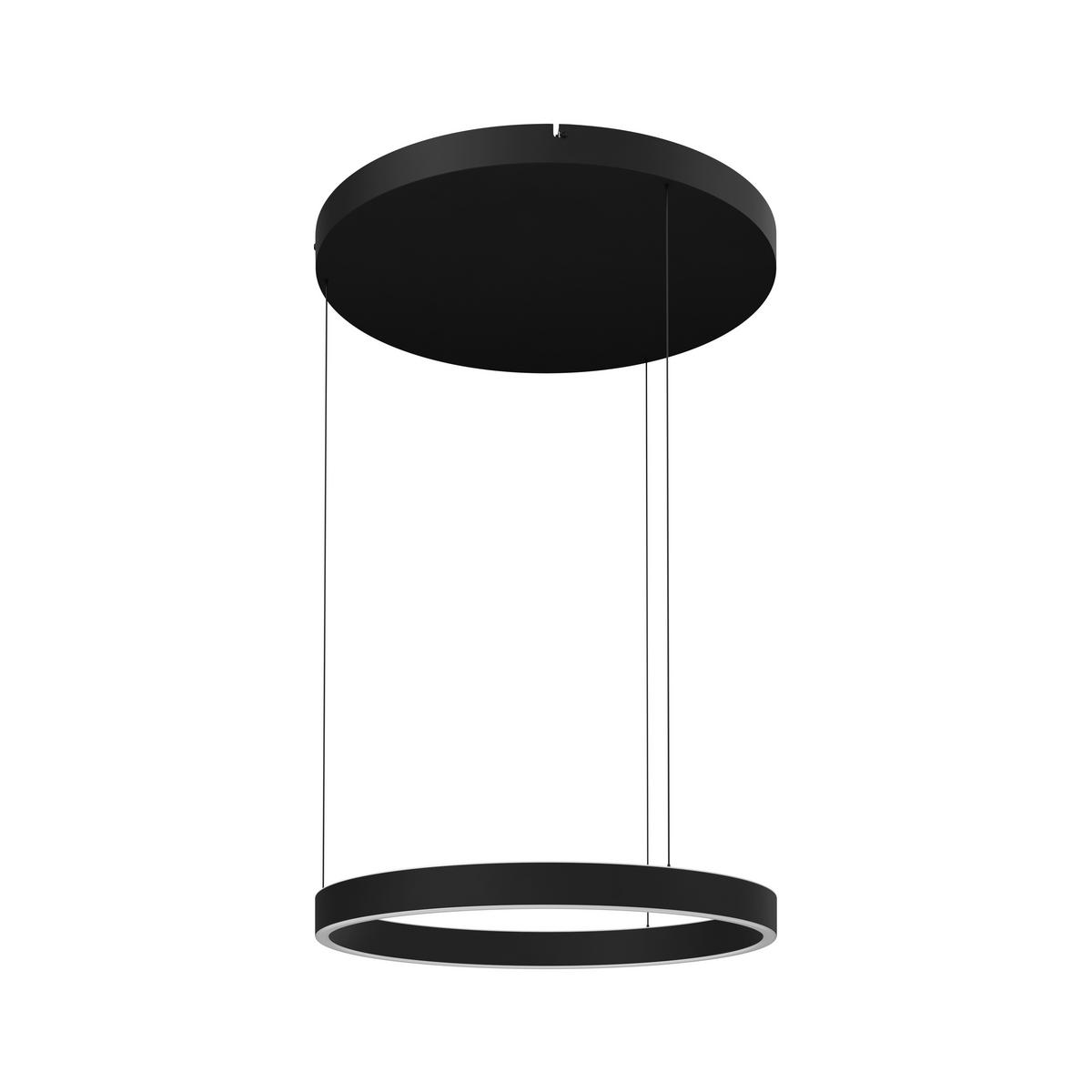 LED-HÄNGELEUCHTE Kent 60/170 cm  - Schwarz, Design, Kunststoff/Metall (60/170cm) - Dieter Knoll