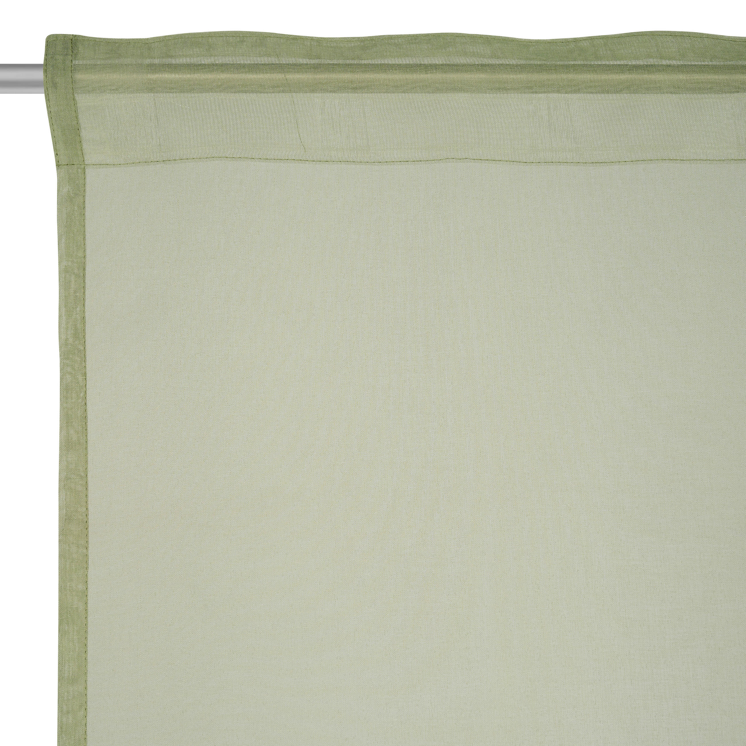 DRAPERIE CONFECțIONATĂ transparent  - verde, Basics, textil (140/245cm) - Boxxx