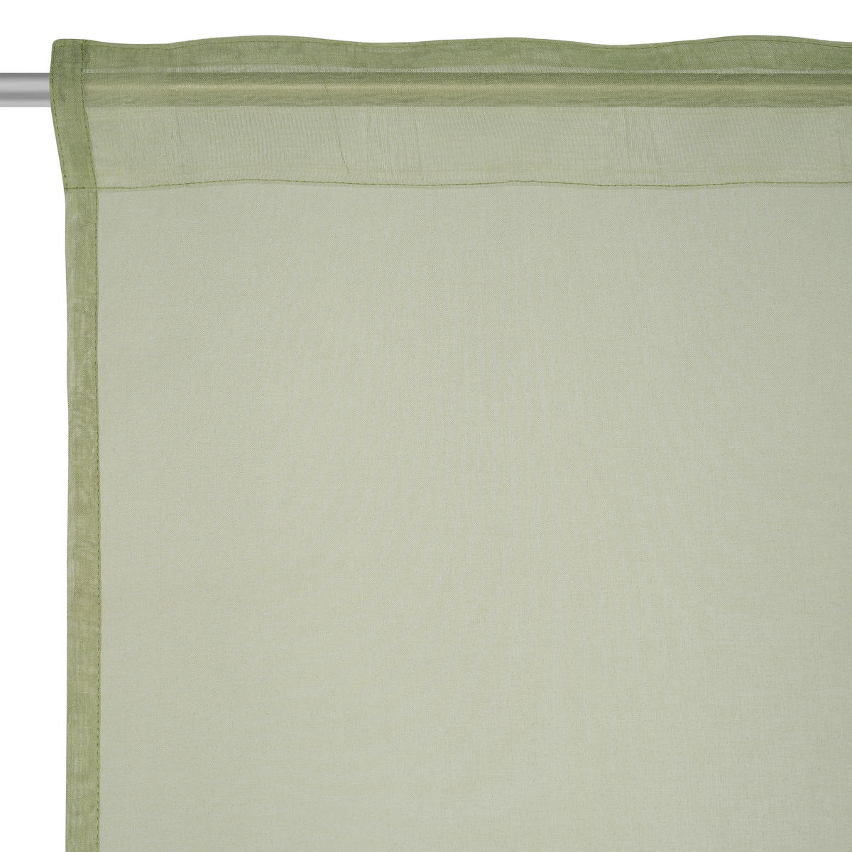 DRAPERIE CONFECȚIONATĂ transparent  - verde, Basics, textil (140/245cm) - Boxxx