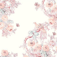 FOTOTAPET 280/300 cm  - pink, Basics, papper/plast (280/300cm)