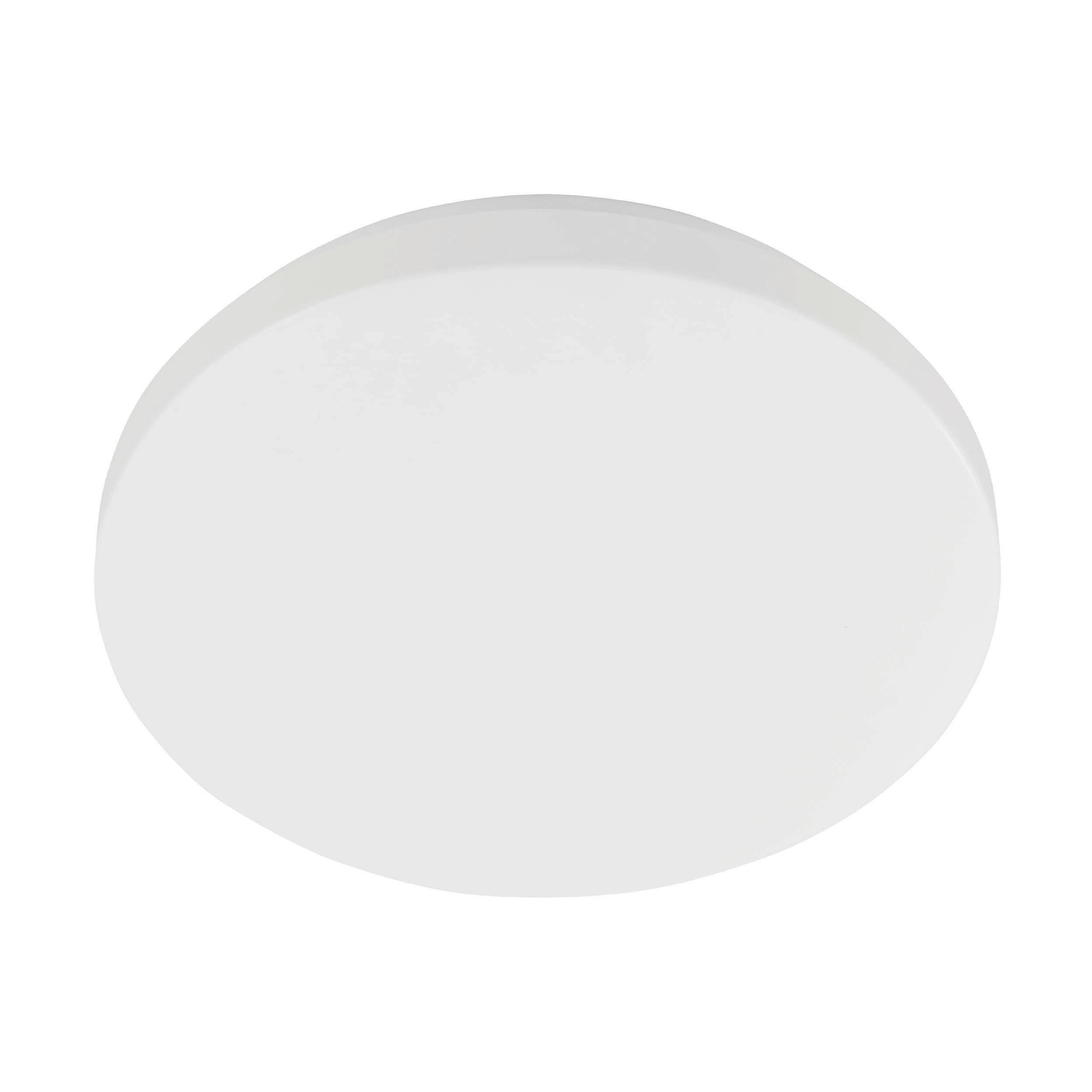 DECKENLEUCHTE 26/5,5 cm   - Weiß, Basics, Kunststoff/Metall (26/5,5cm) - Eglo