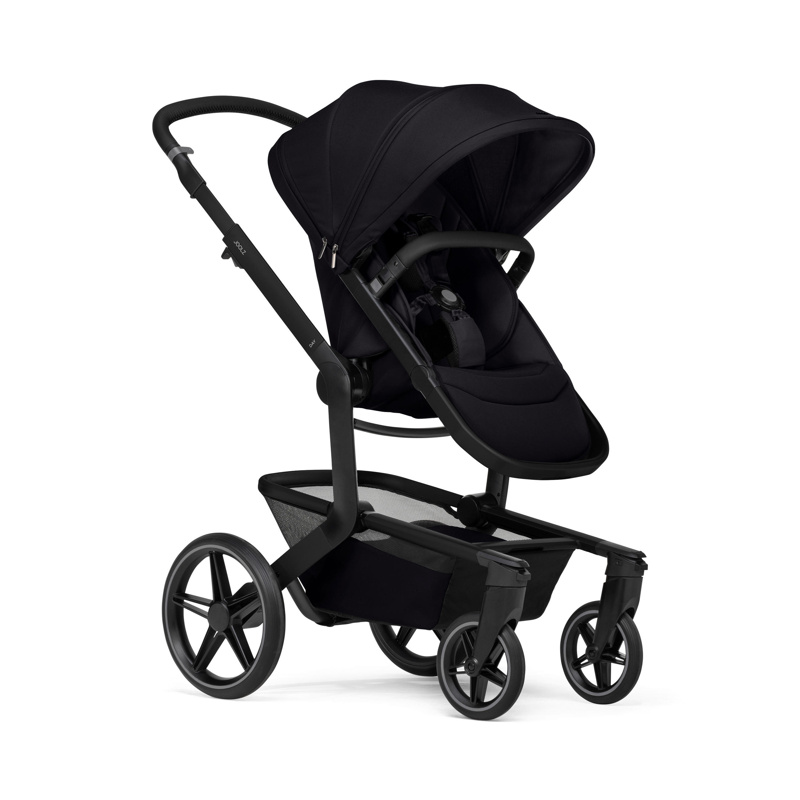 KINDERWAGEN  Day 5  Space Black  - Schwarz, Basics, Textil/Metall (94/60/113cm) - Joolz
