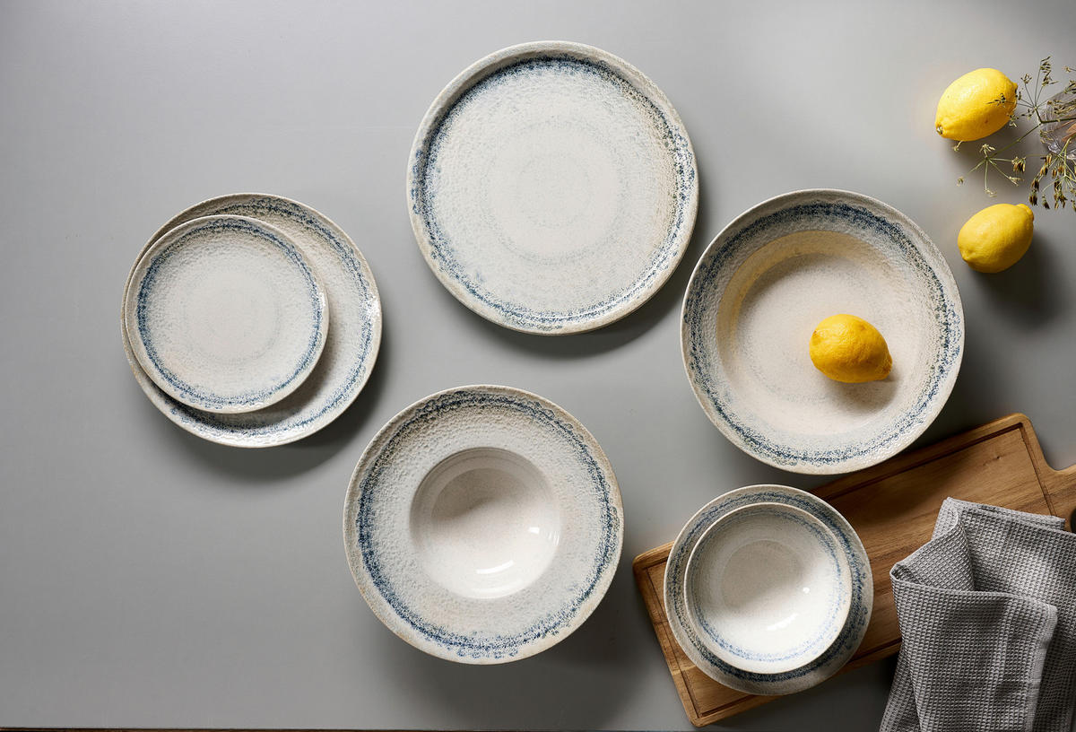 MÜSLISCHALE  - Grau, Basics, Keramik (16,5/16,5/7cm) - Ritzenhoff Breker
