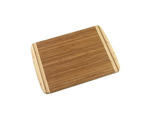 VÁGÓDESZKA - sötétbarna/natúr, Basics, fa (40/30/1,6cm) - Homeware