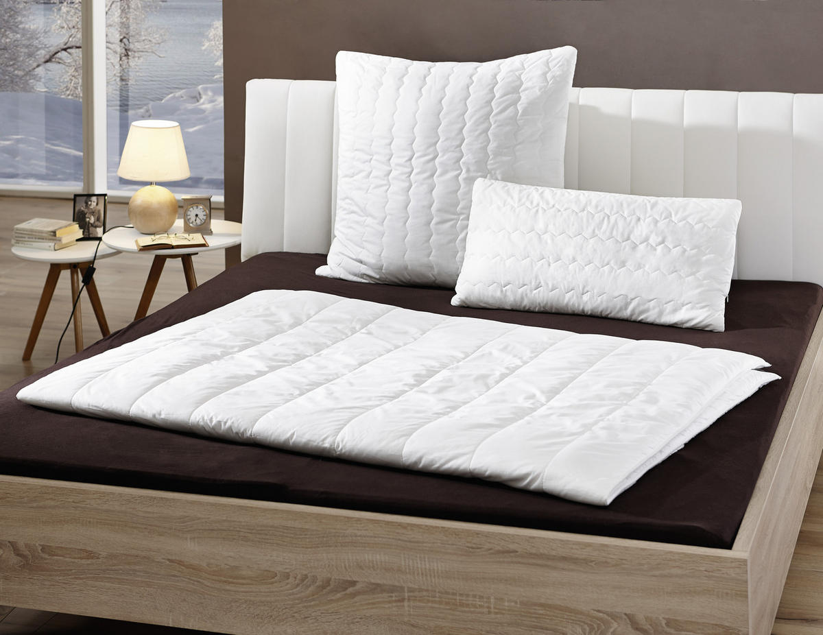 WINTERDECKE  Aqua Aktiv  135/200 cm   - Weiß, Basics, Textil (135/200cm) - Centa-Star