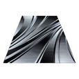 FLACHWEBETEPPICH 140/200 cm Parma Schwarz - Schwarz, Design, Textil (140/200cm) - Novel