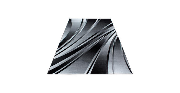 FLACHWEBETEPPICH 140/200 cm Parma Schwarz - Schwarz, Design, Textil (140/200cm) - Novel
