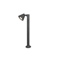 VÄGLAMPA - antracit, Design, metall (10/60,5/17,5cm) - Trio Leuchten