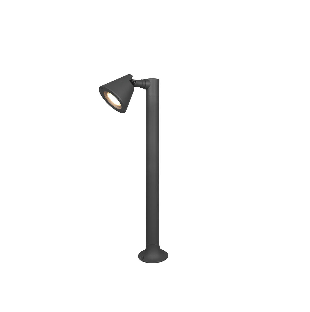 VÄGLAMPA - antracit, Design, metall (10/60,5/17,5cm) - Trio Leuchten