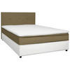 BOXBETT 120/200 cm  in Gelb, Weiß  - Gelb/Schwarz, KONVENTIONELL, Holz/Textil (120/200cm) - Boxxx