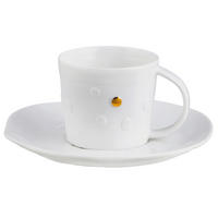 TASSE MIT UNTERTASSE  - Basics, Keramik (14,5/14,5/7,8cm) - Räder
