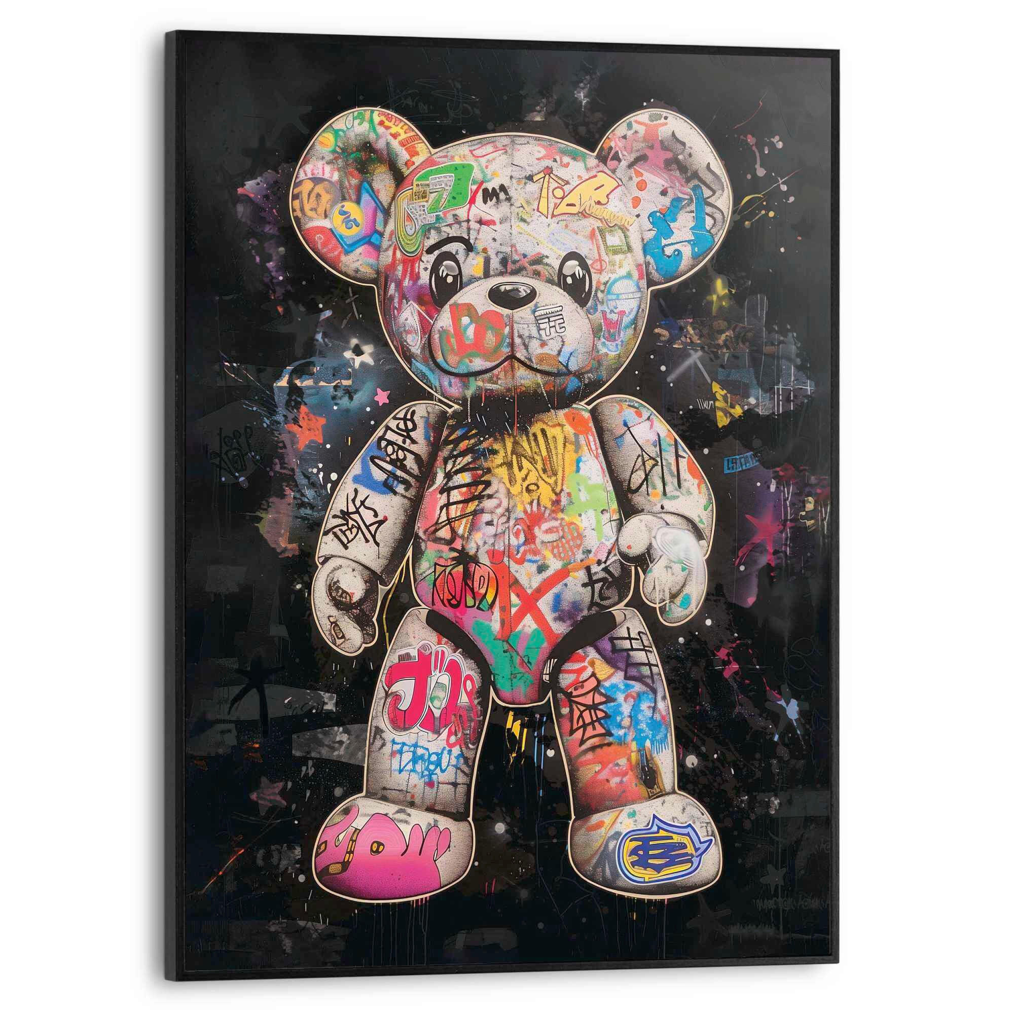 BILD 30/40 cm  - Schwarz, Trend, Holzwerkstoff (30/40cm) - Reinders!