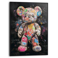 BILD 30/40 cm  - Schwarz, Trend, Holzwerkstoff (30/40cm) - Reinders!