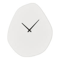 WANDUHR Vienna Weiß 28/33/6 cm  - Weiß, Basics, Stein (28/33/6cm)