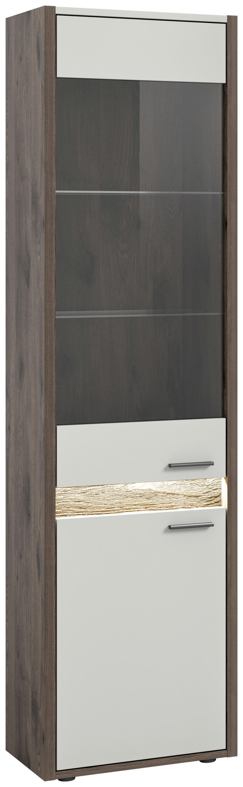 VITRINE  in   - Design, Glas/Holzwerkstoff (198/51/37cm) - MID.YOU