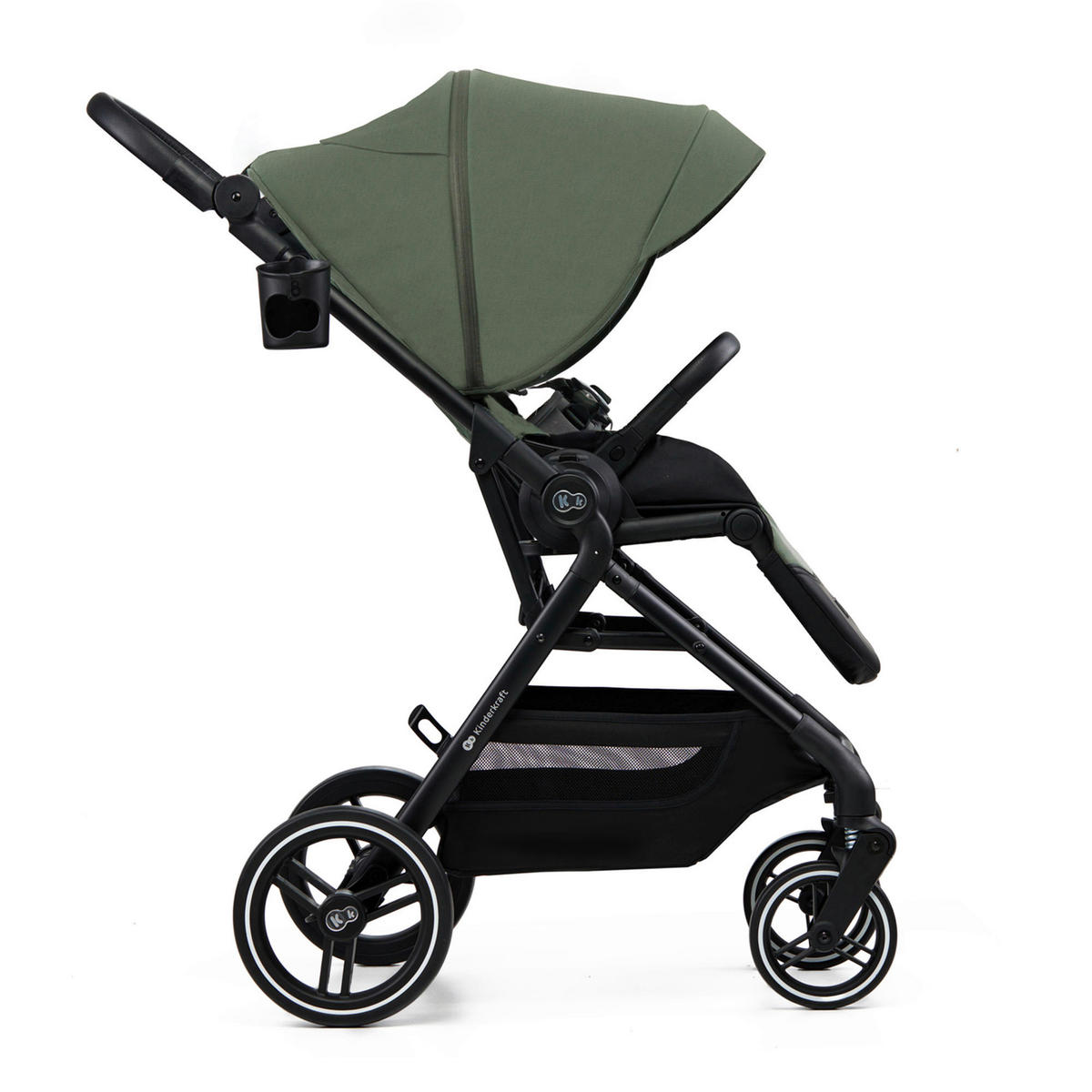 BUGGY Yoxi  - Olivgrün, Basics, Kunststoff/Textil (59/91/106cm) - Kinderkraft
