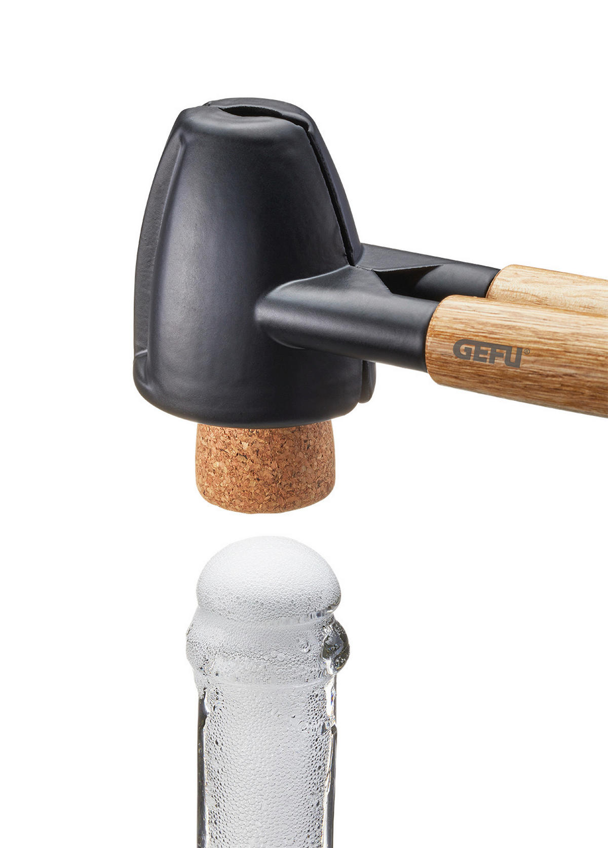 NUSSKNACKER   - Silberfarben/Naturfarben, Design, Holz/Metall (16,6/8/5,5cm) - Gefu