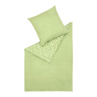 WENDEBETTWÄSCHE 3-teilig E-SCATTERBIG Renforcé 200/200 cm  - Salbeigrün/Grün, Design, Textil (200/200cm) - Esprit