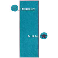 SCHMUTZFANGMATTE  60/180 cm  Petrol  - Petrol, Basics, Kunststoff/Textil (60/180cm) - Hanse Home