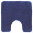 WC-VORLEGER Dunkelblau 55/55 cm - Dunkelblau, Basics, Kunststoff/Textil (55/55cm) - KLEINE WOLKE