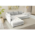 ECKSOFA Naturfarben Cord Zierkissen, Rückenkissen, Rücken echt  - Schwarz/Naturfarben, KONVENTIONELL, Holz/Textil (202/298cm) - Carryhome